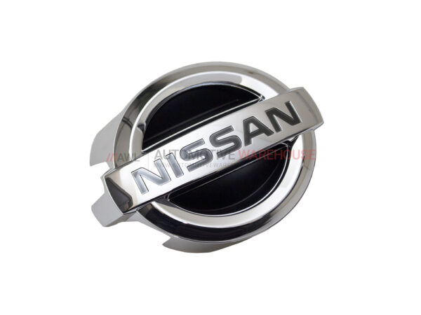 Genuine Nissan OEM Front Emblem Badge For 350Z (03-08) & 370Z (09-20) - Chrome 62890-CD000